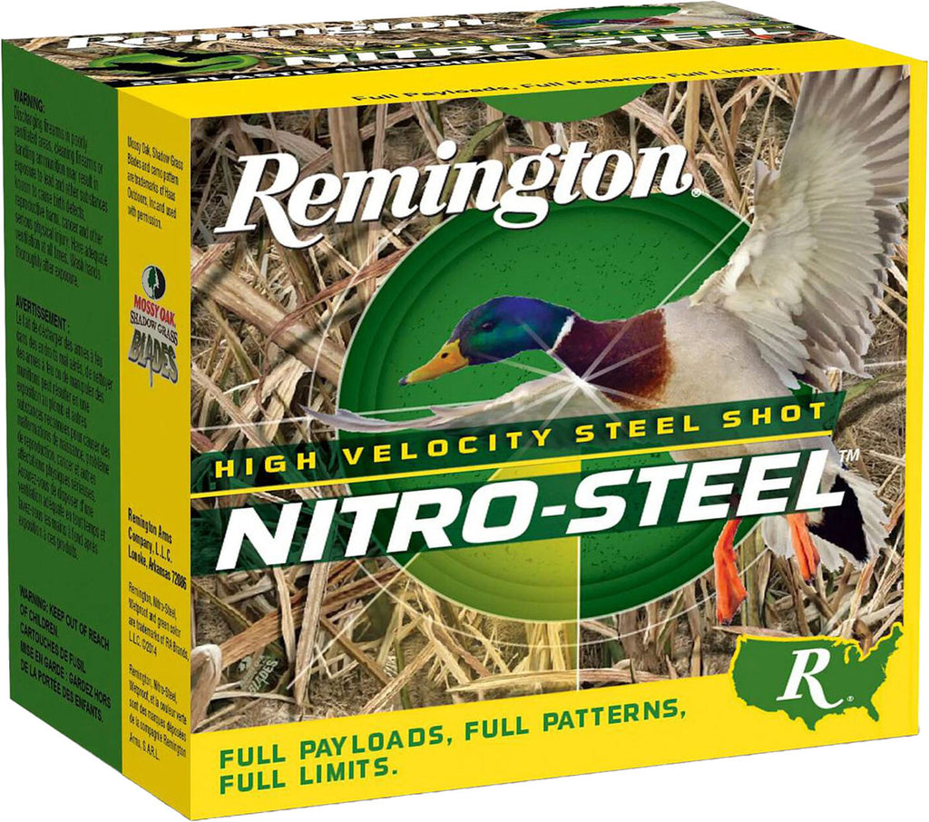 Nitro-Steel 12 ga. Shotshells - 1 1/8 oz. - #4 - 2 3/4 in. - 25/Box