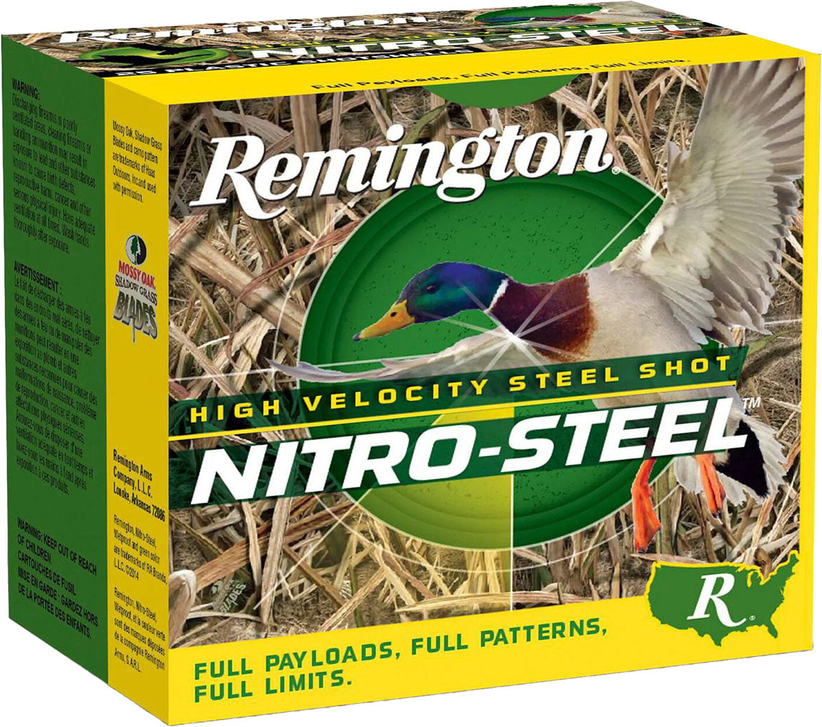 Nitro-Steel 12 ga. Shotshells - 1 1/8 oz. - #4 - 2 3/4 in. - 25/Box