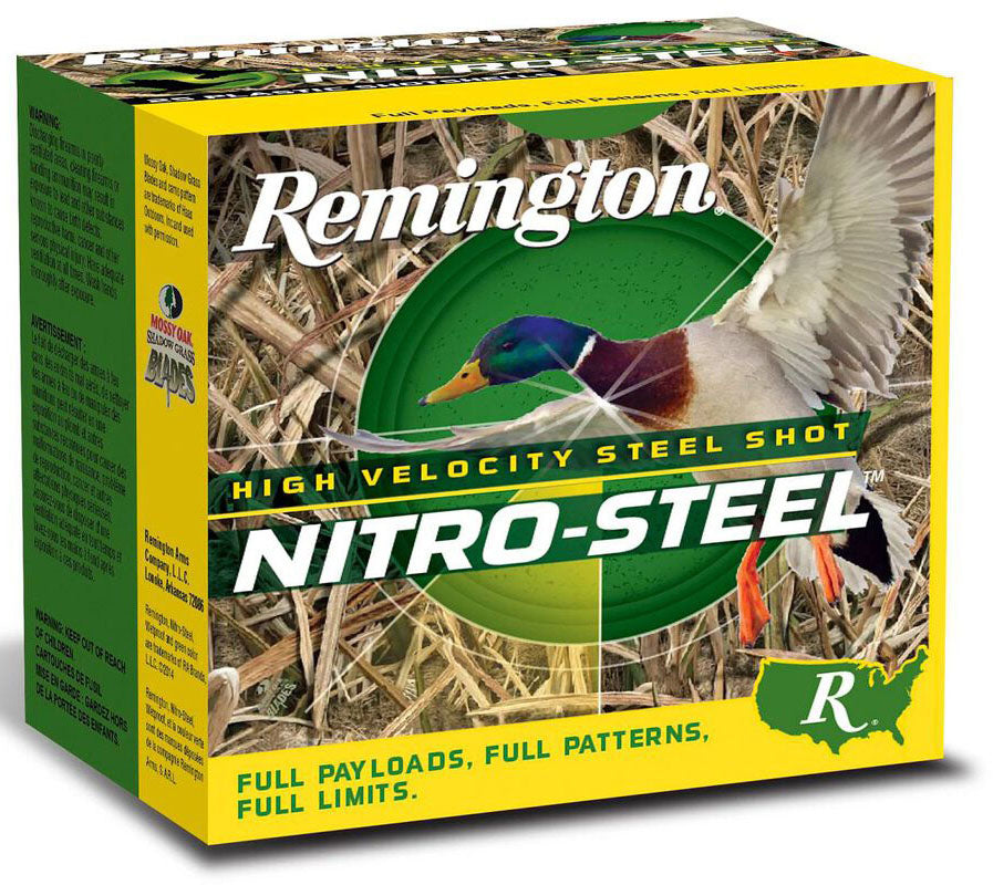 Nitro-Steel 12 ga. Shotshells - 1 1/8 oz. - #4 - 2 3/4 in. - 25/Box