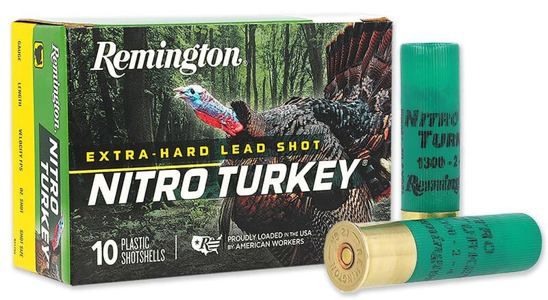 Nitro Turkey 12 ga. Lead Shotgun Shells -  2 oz. - #4 - 3 1/2 in. - 10/Box