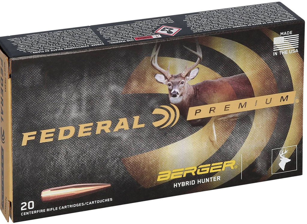 Berger Hybrid Hunter .270 WIN cal Ammunition - 140 gr - 20/Box