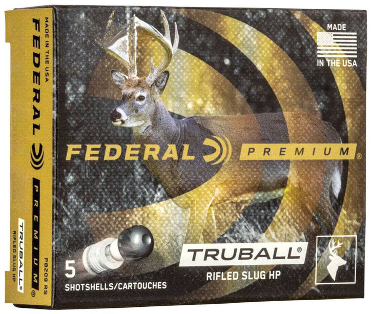 Vital Shok Truball Rifled Slug 20 ga. Shotshell - 3/4 oz. - 5/Box