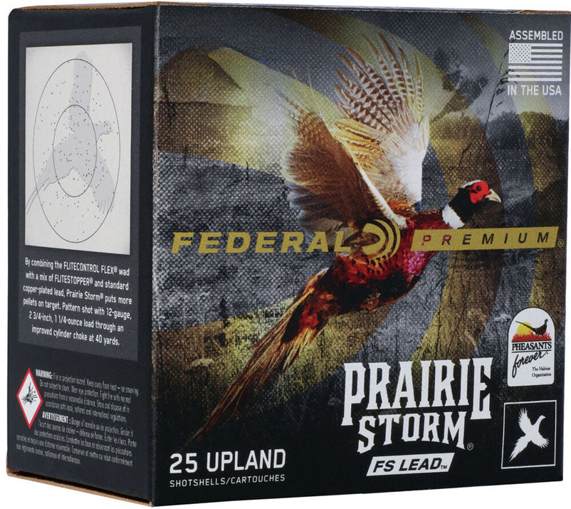 Prairie Storm FS Lead Shotgun Shells - 2 3/4 in. - 25/Box