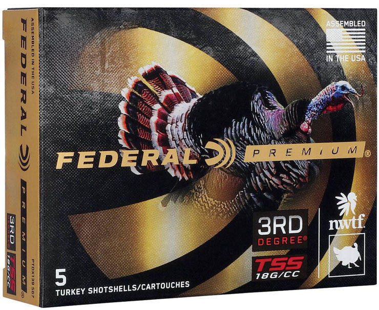 3rd Degree TSS 12 ga. Lead Shotgun Shells - 1 3/4 oz. - #5,6,7 - 3 in. - 5/Box
