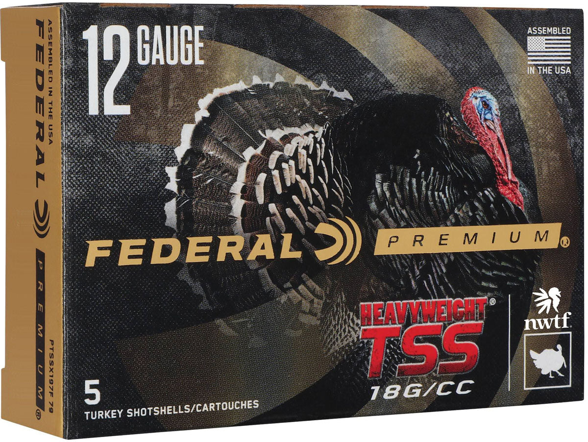 Premium Turkey Heavyweight TSS 12 ga. Shotgun Shells - 2 oz. - 3 in. - 5/Box