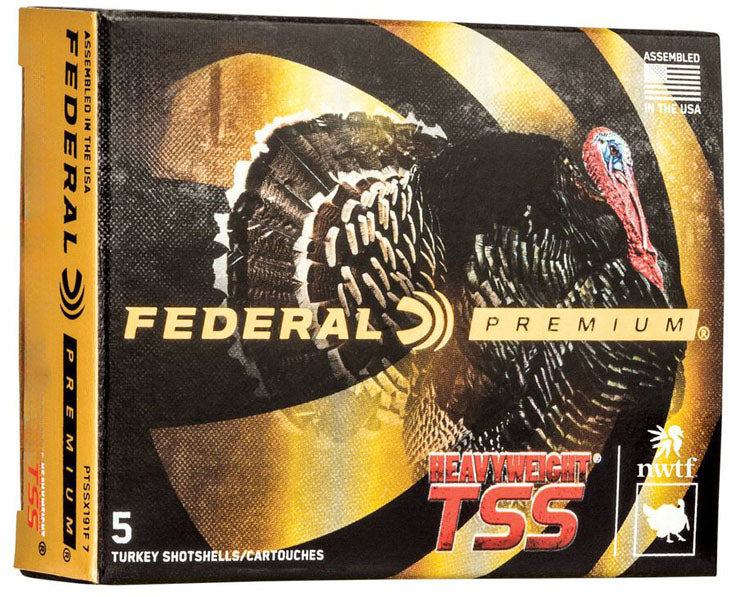 Premium Heavyweight TSS 12 ga. Lead Shotgun Shells - 2 1/4 oz. - #7 - 3 1/2 in. - 5/Box