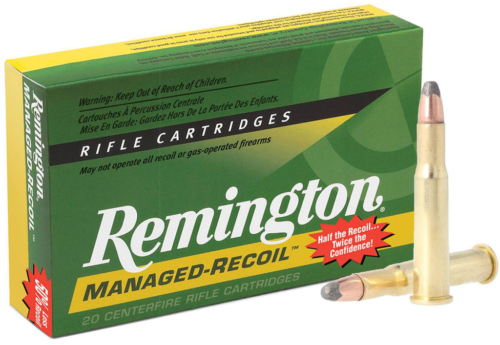 Manage-Recoil cal 30-30 WIN Rifle Ammunition - 125 gr - 20/Box