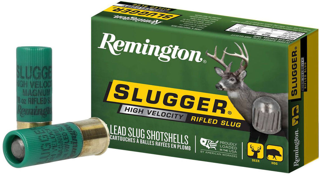 Slugger Rifled Slugs 12 ga. 2 3/4 7/8 oz. Big Game Shotgun Shells