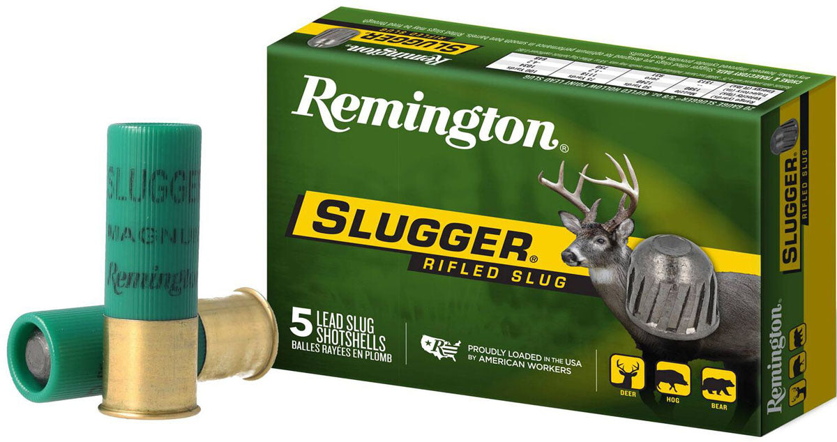 Slugger 12 ga. Rifled Slugs - 2 3/4 in. - 5/Box