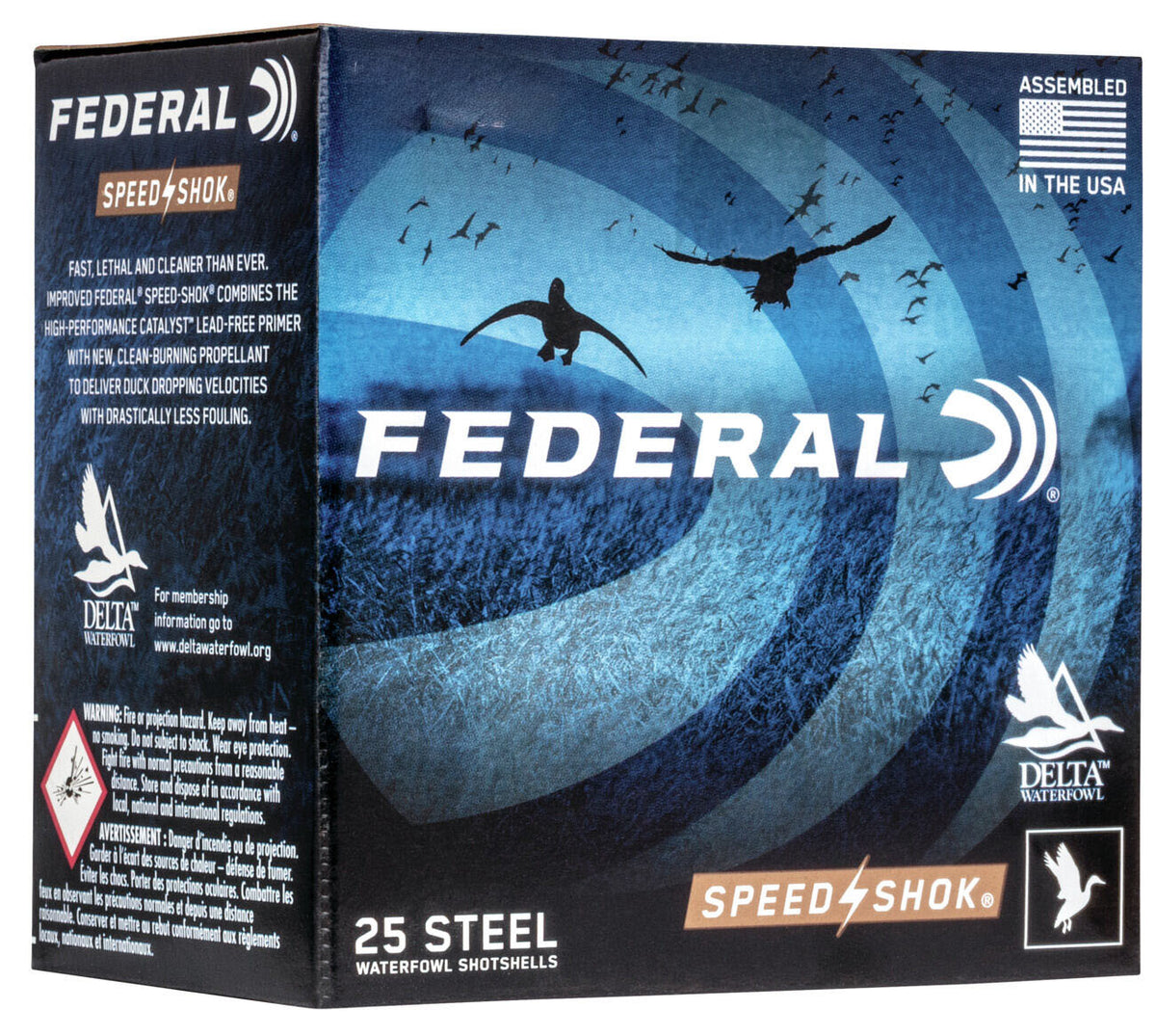 Speed Shok 12 ga. Non-Toxic Steel Shotgun Shells - 1 1/8 oz. - 3 in. - 25/Box