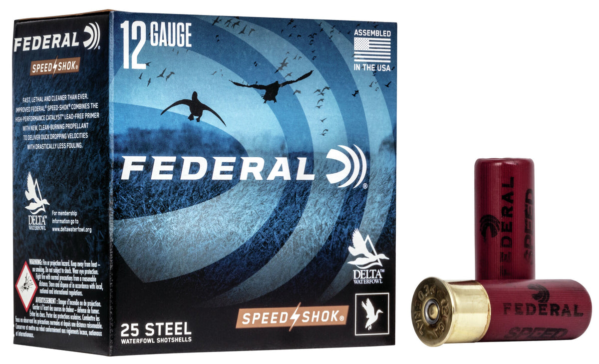 Speed Shok 12 ga. Non-Toxic Steel Shotgun Shells - 1 1/8 oz. - 2 3/4 in. - 25/Box