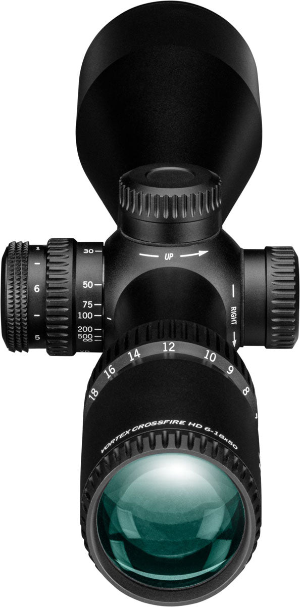 Crossfire HD 6-18x 50 mm Rifle Scope Illuminated 2A BDC MOA