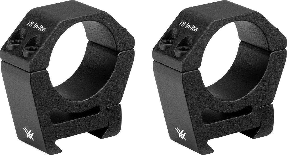 Sport Rifle Scope Rings - High - Matte - 30 mm
